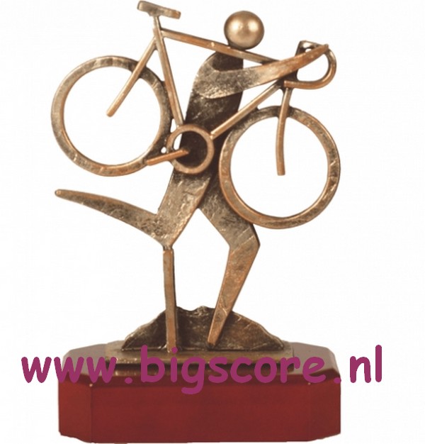 Wielrennen Veldrijden Metaalbeeld BEL282